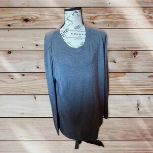 WHITE STAG XXL (20)DARK GRAY ACRYLIC SWEATER